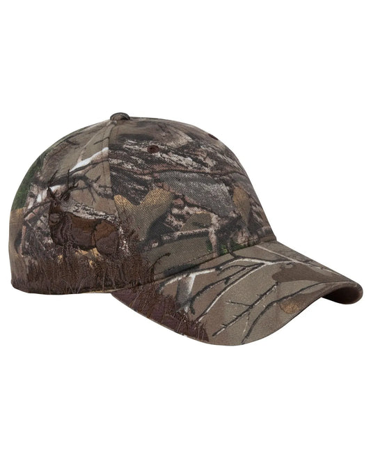 Dri Duck Deer Mule Camo Structured Mid-Profile Hat