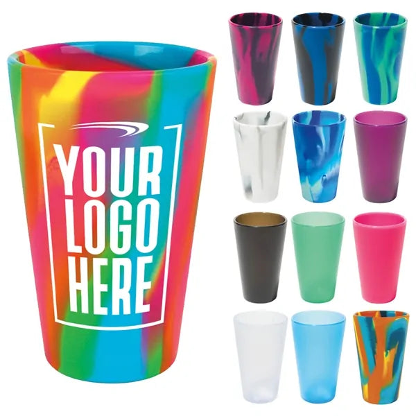 Silipint™ Straight Up Pint Glass - 16 oz