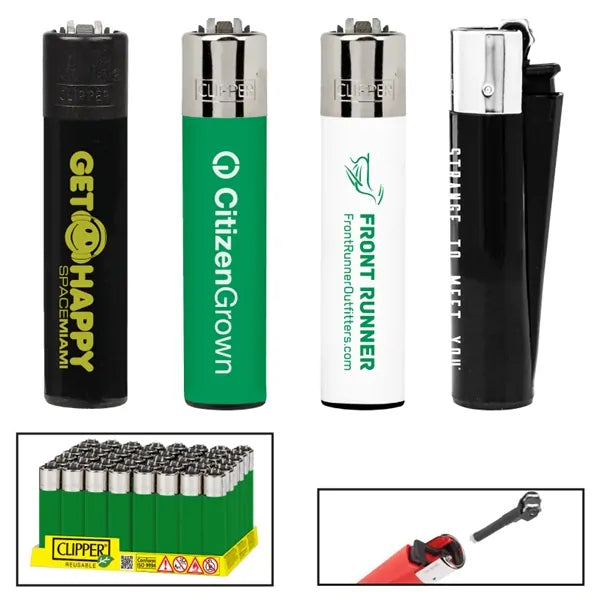 Clipper Refillable Flint Lighter