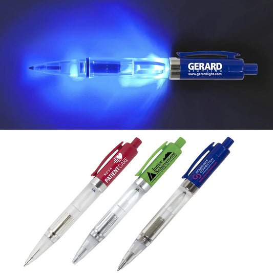 Light Up Pen With Blue Color LED Light